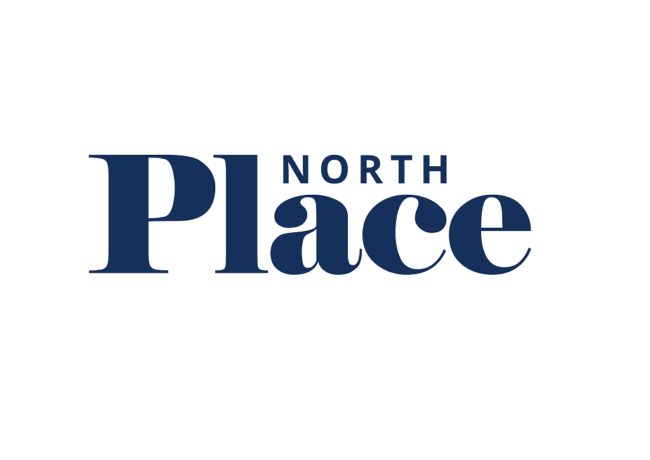 Place North square logo with space